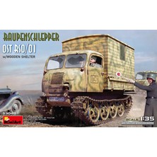 Miniart 53048 1:35 Ahşap Sığınaklı Raupenschlepper Ost Rso/01 Maketi