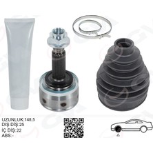 GVA Aks Kafasi Diş Hyundai Bayon 1.0l 1.4l G3LE G4LC 21- / Kia Rio. Stonic 1.4l G4LC 19- 25X22X52.5 Almla