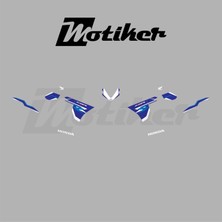 Motiker Honda Cbr 125R-RR Tasarım Motosiklet Sticker Model 1
