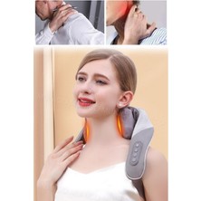 Empressco Sıcak Kompresli Servikal Kas Masaj Cihazı, Ergonomik ve Ayarlanabilir Elastik Tasarım