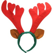 Empressco Yılbaşı Renkli Boynuz ve Kulak Keçesi Takımı, Şık ve Eğlenceli Aksesuar