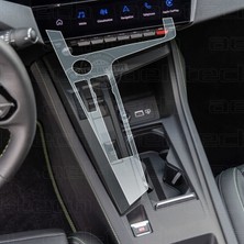 OROEL OTOMOTİV Peugeot 408 Vites Etrafı Uyumlu Tpu Koruyucu
