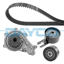 Dayco KTBWP9140 Devirdaimli Triger Seti 137X254 P206-P207-P307-P308-P407-P3008-EXPERT-PARTNER-BERLINGO-JUMPY- C2-C3 -C4-C5-Xsara-Focus Iı-Fıesta V-Vı Volvo S40-C30-V50-FIAT Scudo Euro4 1.6 Hdı-Tdci 16