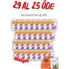 29 Al 25 Öde Lux Top Makyaj Pamuğu 50'li ve Rosıe