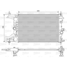 Valeo Radyatör Otomatik Astra J-Zafıra Tourer C-Cruze 1.4-1.6 Al/pl/brz 580X398X16
