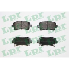 Lpr 05P1584 Arka Fren Balatası Insıgnıa A 08>17 Saab 9.5 10> Malıbu 2.0d 2.4 12> 16 Inç Jant 39021482-1605319-13237766-13343450