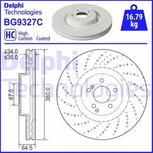 Delphi Fren Dıskı On Mercedes Amg W204 W205 W212 W221