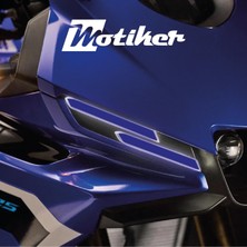 Motiker Yamaha YZF-R25 Far Sticker Far Folyo Renkli Lacivert