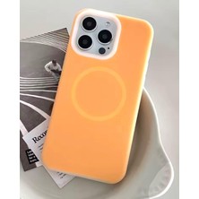 Kılıf House Iphone Uyumlu İçi Süet Sert Silikon Magsafe Destekli Kılıf
