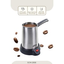 Empressco Inox Elektrikli Cezve, Pratik ve Şık, Hızlı Kahve Keyfi