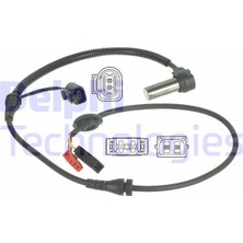 Delphi ABS TEKERLEK HIZ DEVİR SENSÖRÜ ÖN 6 PİN PASSAT 1996-2005 -A4 1995-2000 -SUPERB 2001-2008 1025MM