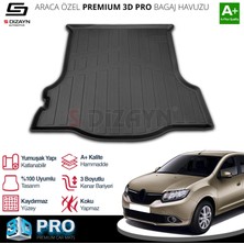 Drs Tuning S-Dizayn Renault Symbol 3D Pro Bagaj Havuzu 2013 Üzeri A+ Kalite