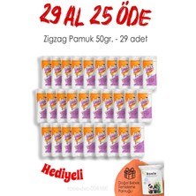 29 Al 25 Öde 50GR. Lux Zigzag Pamuk ve Rosıe