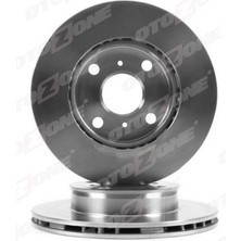 Otozone Ön Fren Diski Hava Kanalli Toyota Corolla 1.3l 2e EE90. EE100 88-98 1.6l 4A-F AE92 88-91 238 Çap x 4 Bijon - Adet Disk Idır Almla