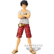 Banpresto Dxf The Grandline Men One Piece - Luffy Vol.6 Statue 15CM
