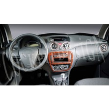 Mars Cockpit Design Citroen C2-C3 Konsol-Torpido Kaplama 2004-2009 11 Parça Maun