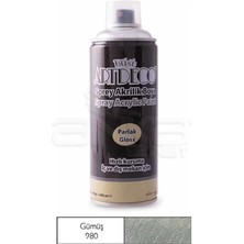 Artdeco Akrilik Sprey Boya 400ML 980 Gümüş