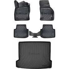 Entelux Audi A4 Sd S Line 2008 Uyumlu Premium Bagaj ve Paspas Seti