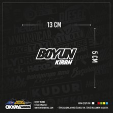 Boyun Kıran Sticker - Hologram