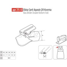 Empressco 25MM Şerit Apara, Şık ve Kullanışlı Moda Aksesuarı, Elbise Detayı