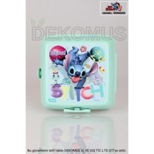 Stitch Dekomus Ile Lisanslı Stıtch 2 Katlı Beslenme Kutusu / Lunch Box