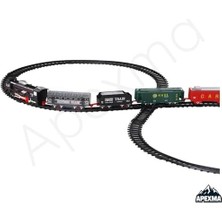 Storemax Klasik Yolcu Treni Seti 19 Parça - 91 cm Ray Uzunluğunda Kara Tren