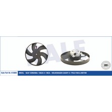 Kale Fan Motoru Sol Seat Cordoba-Ibiza Ii-Inca-Vw Caddy Ii-Polo 250W-300MM Almla