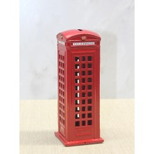 Dekoratif Metal Telefon Kulübesi Kumbara LIV936