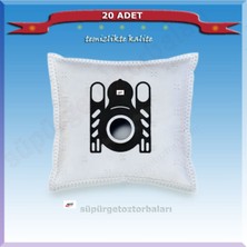 Beko Bks 9550 P Süpürge Toz Torbası 20 Adet, 4 Paket, Beyaz