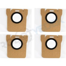 robotyedek Dreame L10 Ultra L20 Ultra Uyumlu Çöp Toz Torbası 4 Adet