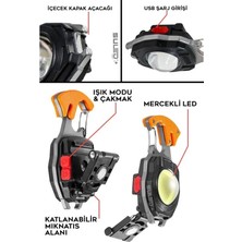 Genel Safe-Key Çok Amaçlı Işık “cebindeki Hayatta Kalma Kiti”