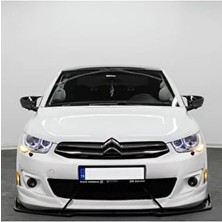 Oyd Oto Aksesuar Cıtroen C4 Uyumlu Ön Tampon Eki Body Kit Lip Karlık Siyah