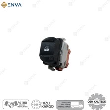 Gözpar Oto Renault Megane 2 Sağ Ön Cam Açma Düğmesi Anahtarı 2003-2009