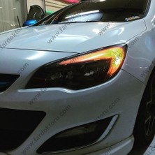 Gözpar Oto Fardoktoru Opel Astra J Turuncu Gündüz Farı Ampulü Flösher T20