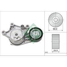 Ina Alternatör Gergi Rulmanı Kütüklü Combo E-CROSSLAND-GRANDLAND-PARTNER-BERLINGO-RIFTER-P208-P308-P508 -P2008-P3008-P5008-C3-C4-C5-DS3-DS4-DS5 Dv6 1.6 Bluehdı