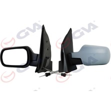 GVA Almila Diş Dikiz Aynasi Sol Fiesta 05 Mekanik Astarli Konveks