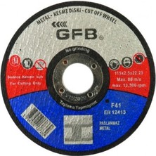 Gfb 2355 Metal Kesme Taşı 115X2,5X22,23