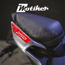 Motiker Cfmoto 250SR Arka Kuyruk Stıcker Model 3 Kırmızı Renk