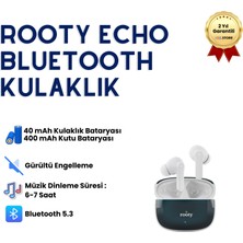 Hzl Echo Bluetooth Kulakiçi Kulaklık Yüksek Ses Kalitesi + Kaliteli Mikrofon IPX7 Uzun Pil Ömrü Apple Android Uyumlu