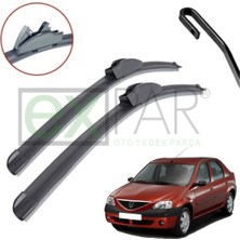 Expar Oto Dacia Logan Ön Cam Silecek Süpürrgesi Takımı 2004 - 2007 Model Sileceği Takımı