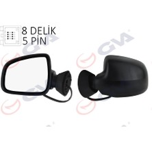 Gva 1019151 Dış Dikiz Aynası Sol Logan Sw-Mcv 08> Elektrikli Isıtmalı Konveks 5 Fiş VM-6801EHL 6001549678-963027472R