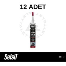 Selsil Ultra Tack Güçlü Montaj Yapıştırıcı (12 Adet)