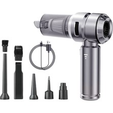 Leeways HL-135 16000PA Güçlü Portatif 3 Kademeli Tabilir Vakumlu Kablosuz Üflemeli Mini Araç Süpürgesi