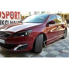 S57 Garaj Peugeot 308 R Marşpiyel Sağ Sol Takım Fiberglass Boyasız