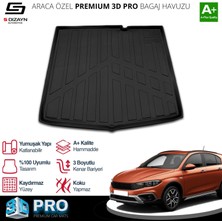 Drs Tuning S-Dizayn Fiat Egea Cross 3D Pro Bagaj Havuzu 2020 Üzeri A+ Kalite