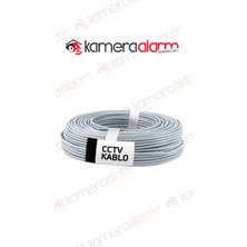 Kamera Alarm Sepeti 100 mt Cctv Kamera Kablosu 2* 0,50