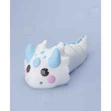 Noctabir Flexi Beyaz Ejderha Anahtarlık