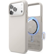 Elago iPhone 17 Pro Max 6.9 Manyetik Silikon Kılıf– Magsafe Uyumlu Premium Yumuşak Dokulu Taş