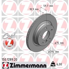 Zimmermann Fren Dıskı Arka Bmw E46 98 05
