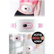 Empressco Kademeli Titreşim ve Isı Özellikli, Şarjlı Bele Takılan Rahatlatıcı Masaj Kemeri